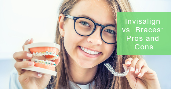 Pros and Cons of Invisalign vs. Braces