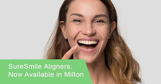 SureSmile aligners: Now available in Milton