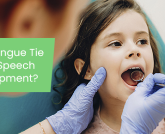 Can tongue tie affect speech development?